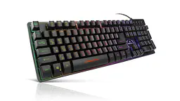 Клавіатура Real-el Comfort 7090 Backlit Чорний (EL123100031) - мініатюра 4