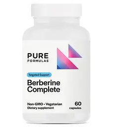 Берберин Berberine Complete 120 капсул Pure Formulas vit0006523