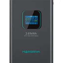 Батарея LiFePo4 Marsriva 25.6V 100Ah (MR-LFP24-100-WMD) - мініатюра 2