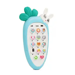 Телефон Зайчик Звоня WToys українська озвучка, казки, пісні, 80650 (В асортименті)