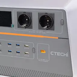 Зарядна станція CTECHi ST2000 Portable Power Station 2000W 1536Wh - мініатюра 8