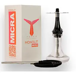 Кальян Totem Hookah Monolit Micra Balck - мініатюра 2