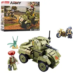 Конструктор Sluban M38-B0710 Армія - Броневик 154 елементи - мініатюра 2