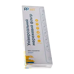 Мережевий фільтр живлення PowerPlant 10м, 6 розеток,USB, Type-C (YS-N6086/10c) (EX610693) - мініатюра 4