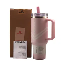 Термокухоль Stanley Quencher ProTour Flip Straw Tumbler з неіржавкої сталі Cherry Blossom Pink 1,18 л KT6007883