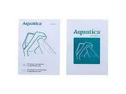 Змішувач для кухні AQUATICA на мийку s77 ½ гусак вухо на гайці (PL-4B155C) - мініатюра 5