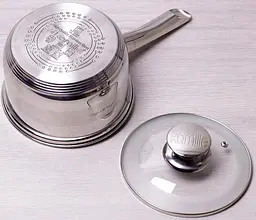 Ківш Springfield зі скляною кришкою Kamille Ø16х10,5 см kuh0007749 - мініатюра 4