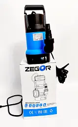 Насос занурювальний дренажний Zegor ZTP-750D 0,75 кВт H8m 210 л/хв 30412 - мініатюра 7