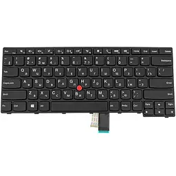 Клавіатура для ноутбука LENOVO (ThinkPad: E450, E450c, E455 series) rus, black - мініатюра 2