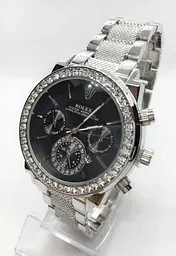 Наручний годинник жіночий Clockhouse Rolex Сріблястий (IBW490SB) - мініатюра 2