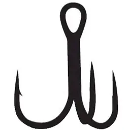 Гачок потрійний FISHING ROI 12 (5шт/уп) Treble Hook T-1 BC арт.33-05-012