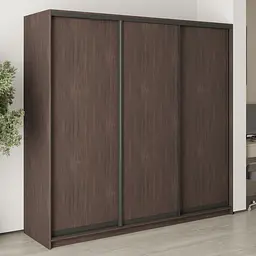 Шафа-купе тридверна MebelStar Стандарт BG 3ДСП 220x45x210 см Дуб рістрето (MBS-8296)