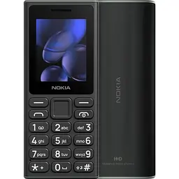Мобільний телефон Nokia 105 TA-1684 DS 2024 Black UA UCRF