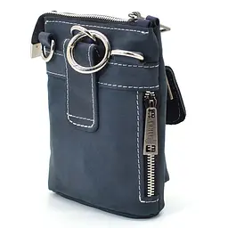 Чоловіча шкіряна сумка через плече TARWA 17х14х5.5 см sum0025692 - мініатюра 4