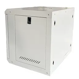 Шафа настінна GEAR 9U 19" 600x600x450 мм, + полиця 19", grey (GWMSN-9U-600-600G) - мініатюра 4