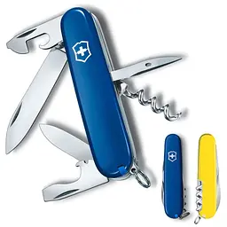 Ніж Victorinox Spartan Ukraine 91мм 12функ син-жовт