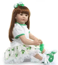 Силіконова колекційна лялька реборн reborn дівчина ніка Reborn Dolls det0018827 - мініатюра 2