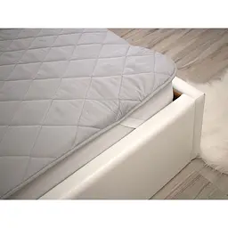 Наматрацник Руно Grey White силіконовий на резинці 120х190 см (823.52СУ_Grey White) - мініатюра 3