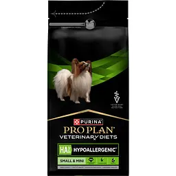 Сухий корм дієтичний Purina Pro Plan Veterinary Diets HA St/Ox Hypoallergenic Small & Mini для цуценят та дорослих собак малих порід 1.4 кг - мініатюра 2