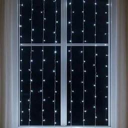 Гірлянда Штора 80 LED 2х2 м, білий GarlandoPro ZWM2280LEDW - мініатюра 2