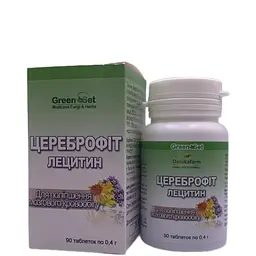 Таблетки GreenSet Цереброфіт з лецитином 90 таблеток - мініатюра 2