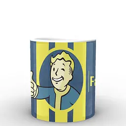 Кухоль GeekLand Fallout Фаллаут постер FT.02.022 330 мл білий - мініатюра 3