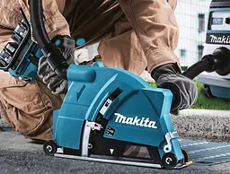 Кожух захисний з пилозбірником для КШМ з диском 230 мм Makita 198440-5 - мініатюра 8