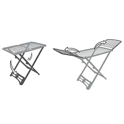 Сушарка для білизни підлогова Casa Si Resin 20m White (CS92066Q01) - мініатюра 6