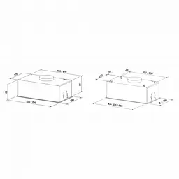 Витяжка ELEYUS GEMINI 700LED 52 BL - мініатюра 14