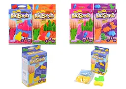Набір творчості Кінетичний пісок Kidsand, коробка міні, 200 г, укр/рос, Danko Toys - мініатюра 9