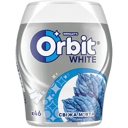 Жувальна гумка Orbit White Bottle Свіжа м'ята 640 г (10 шт. х 64 г) - мініатюра 2