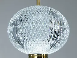 Світлодіодний підвіс Diasha D221205-5 золото 16 Вт до 3 м2 - мініатюра 5