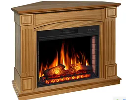 Електрокамін універсальний 2в1 ArtiFlame Boston AF28S світлий дуб - мініатюра 2