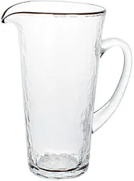Глек Donna скляний з кантом Bona 13х8.2х24.3 см kuh0007626