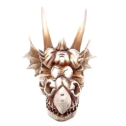 Декорація череп дракона Hobby Dragon Skull M 19,5×14,5×13,5 см для акваріума і тераріума (32075) - мініатюра 3