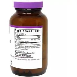Магній цитрат Bluebonnet Nutrition 120 капсул - мініатюра 2