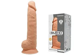 Фалоімітатор реалістичний SilexD Arnold Flesh (MODEL 5 size 10in), двошаровий, силікон + Silexpan - мініатюра 3