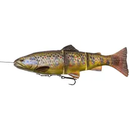 Силікон Savage Gear 4D Line Thru Trout MS 200 мм 98.0g #03 Dark Brown Trout