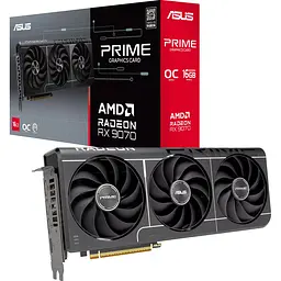 Відеокарта Asus Prime Radeon RX 9070 EVO OC Edition 16GB (PRIME-RX9070-O16G-EVO) UA [153791]