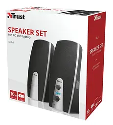 Комп'ютерні колонки Trust Mila Speaker Set Black - мініатюра 9
