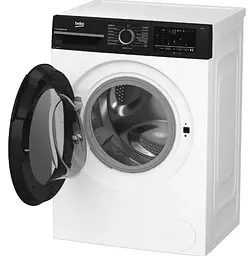 Пральна машина Beko BM3WFU46215WPBB2 (6 кг, інвертор, чорн. люк) - мініатюра 2