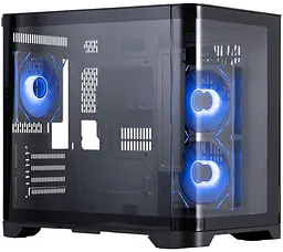 Корпус 1stPlayer UV5-BK-2FC7R-1FC7 Black без БП (UV5-BK-2FC7R-1FC7) - мініатюра 7