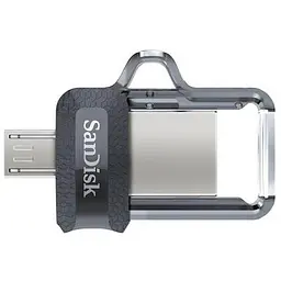 USB флеш накопичувач SanDisk 256GB Ultra Dual Drive USB 3.0 OTG (SDDD3-256G-G46) - мініатюра 2