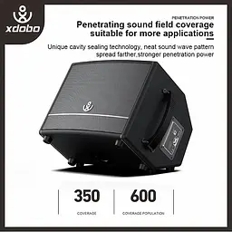 Портативна акустика Xdobo BMTL Artist 300W з пультом бездротова - мініатюра 2