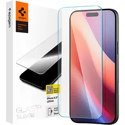 Захисне скло Spigen Slim HD Glas.tR для Apple iPhone 16 Pro Clear [AGL07937] 1-Pack [117860] - мініатюра 4