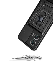 Панель BeCover Military для Motorola Moto G85 Black (712163) - мініатюра 3