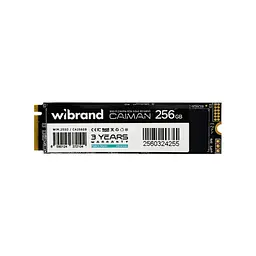 Накопичувач SSD M.2 Wibrand Caiman 256GB NVMe 2280 PCIe 3.0 3D NAND - мініатюра 3