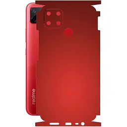 Захисна плівка StatusSKIN для Realme C12 Корпус Вініл червона, матова