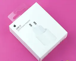 Travel Charger Apple for iPhone 20W USB-C Power Adapter - мініатюра 5