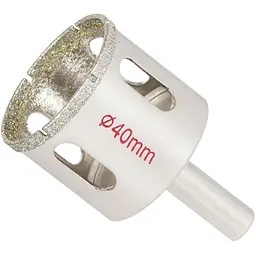 Коронка алмазна Sigma по кераміці і склу Ø40 мм (1541401)